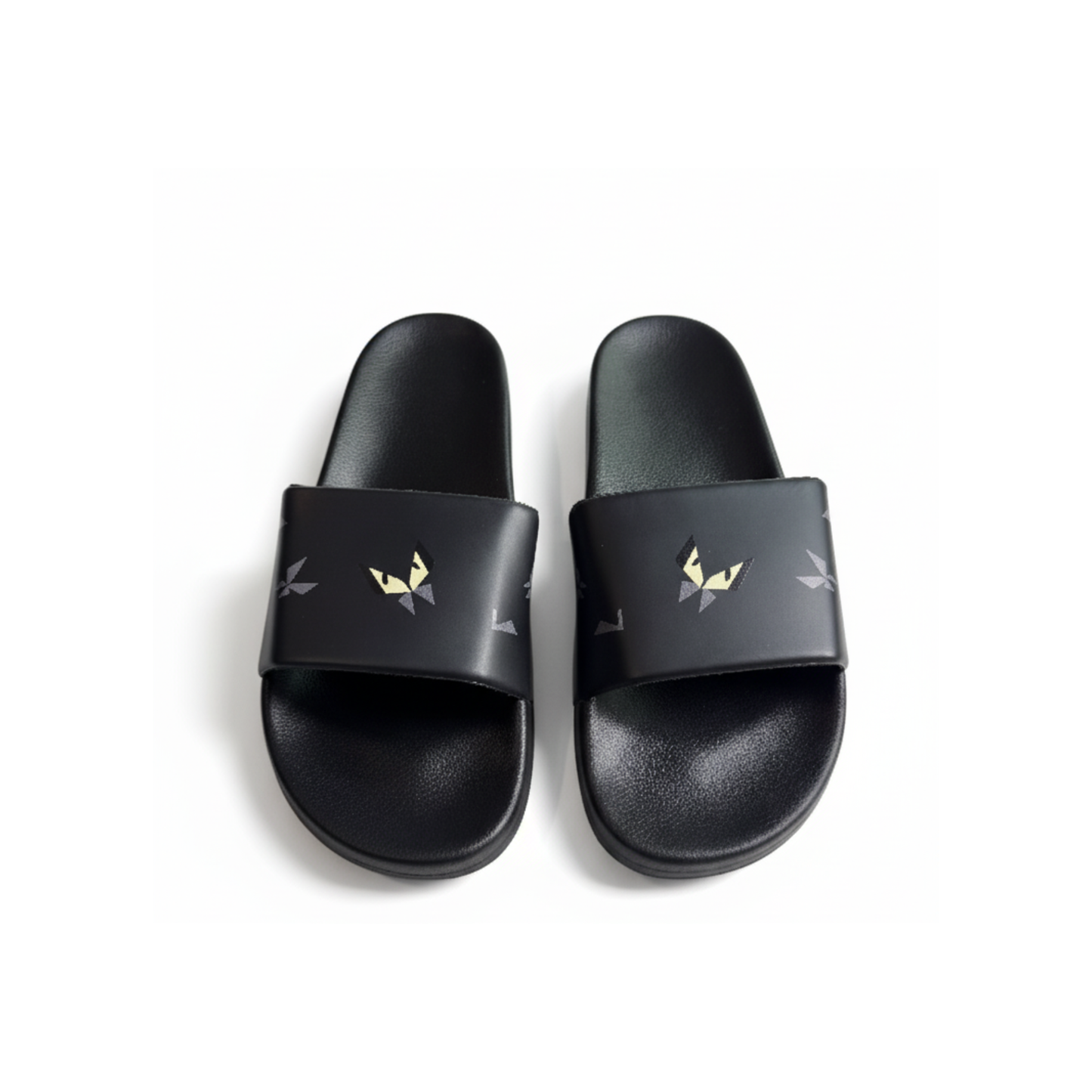 Fendi Black Slide Sandals (First Copy)